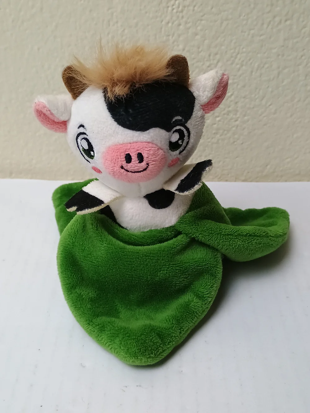 John Deere Peek N' Peel Cow Plush 